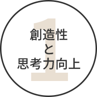 創造性と思考力の向上