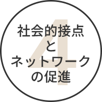 社会的つながりとコミュニケーションの促進