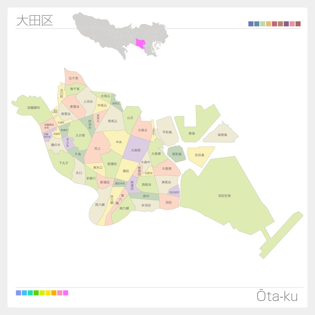 東京都大田区の基本情報